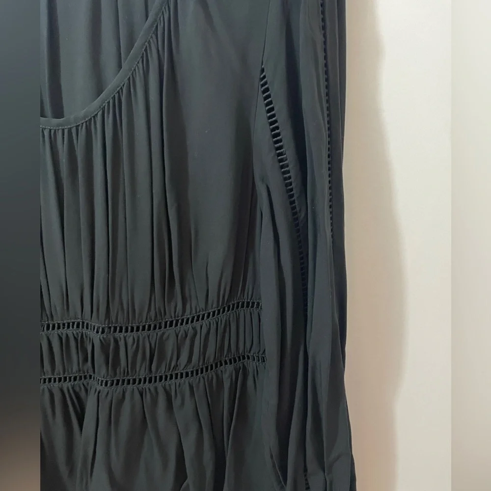 Old Navy Black Peasant Style Blouse - Picture 4 of 4